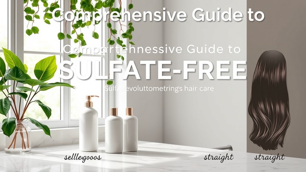 The Comprehensive Guide to Sulfate-Free Shampoos: Revolutionizing Hair Care